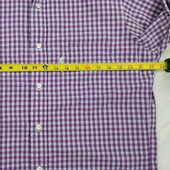 Faconnable Spread Collar Pocket Logo Tag 15R Shirt - Picture 2 of 4